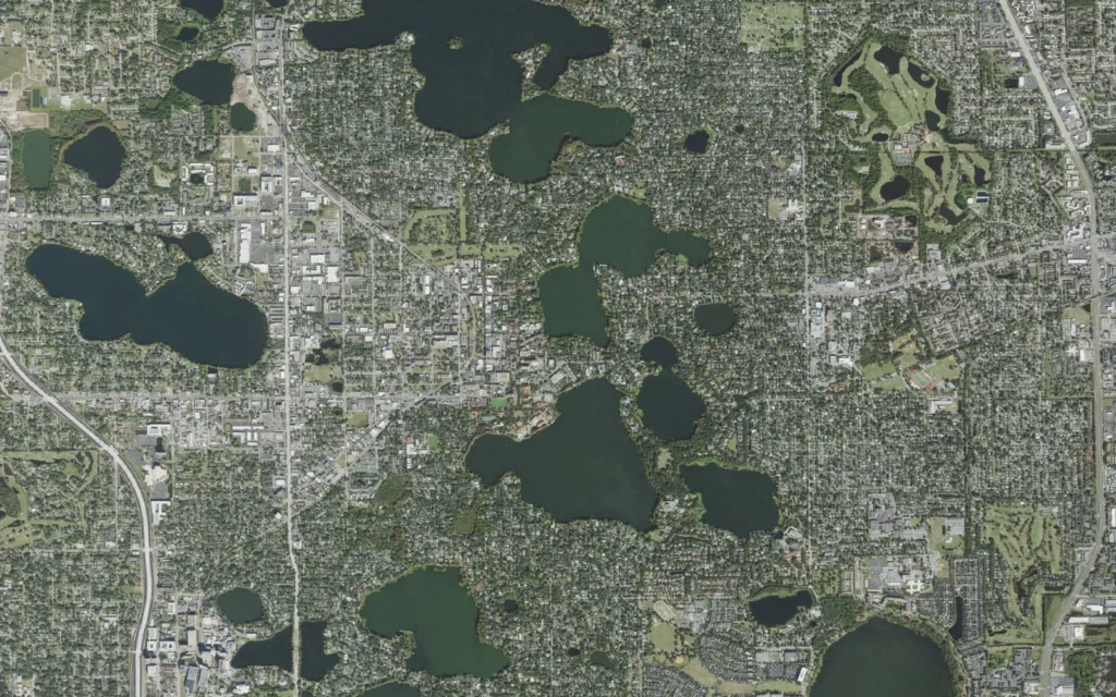 HVAC service area in Winter Park