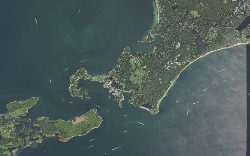 HVAC service area in Woods Hole