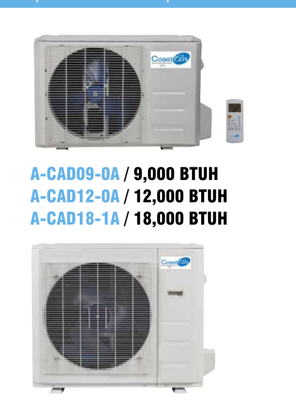 Coast air A-CAD12-0B product image