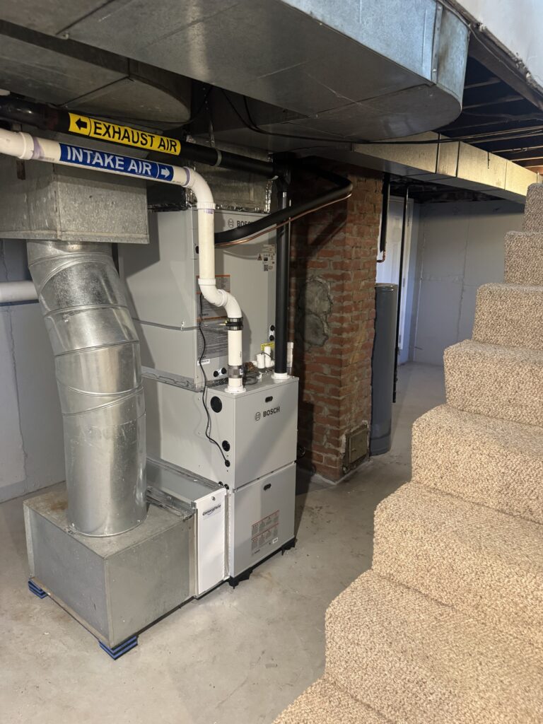 Bosch Heat Pump Installation in Natick, MA project photo