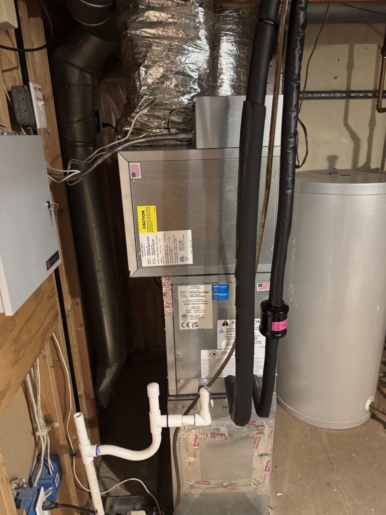 Two Bosch Heat Pump Systems Installation With Unico High Velocity System in Wellesley, MA project photo