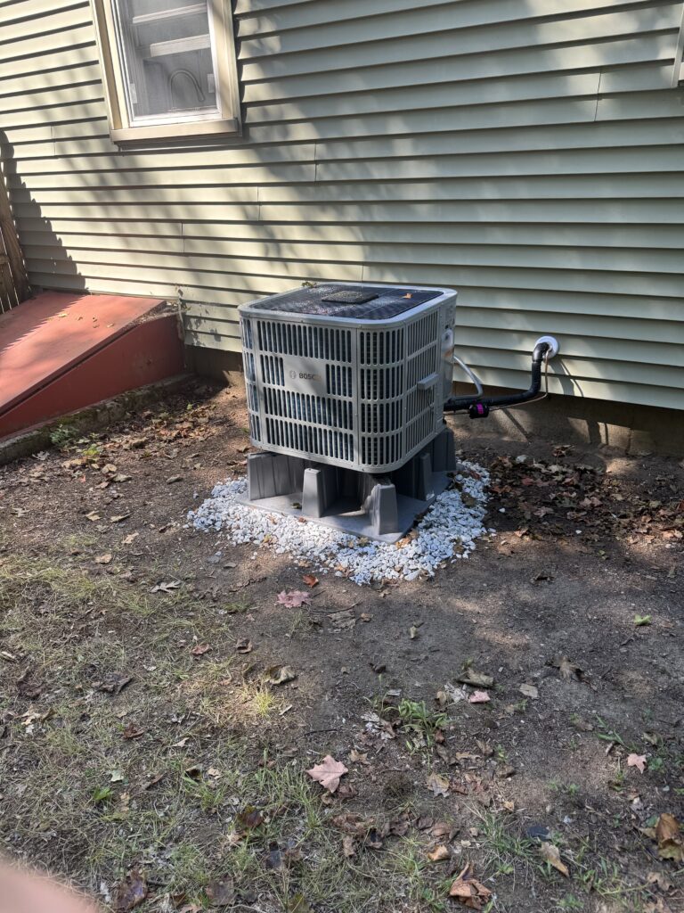 Bosch Heat Pump Installation in Natick, MA project photo