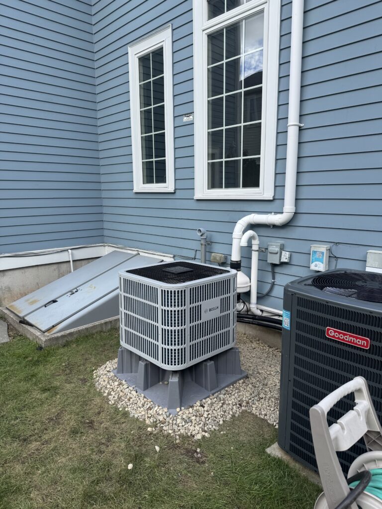 Bosch Heat Pump Installation in Needham, MA project photo