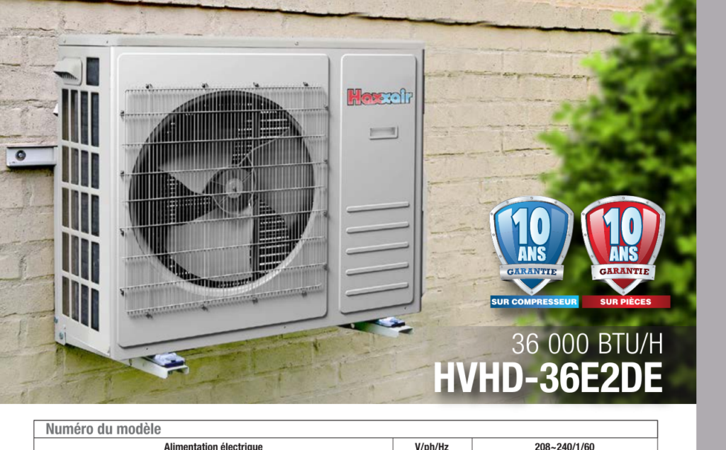 HAXXAIR HVHDZ-36V2D product image